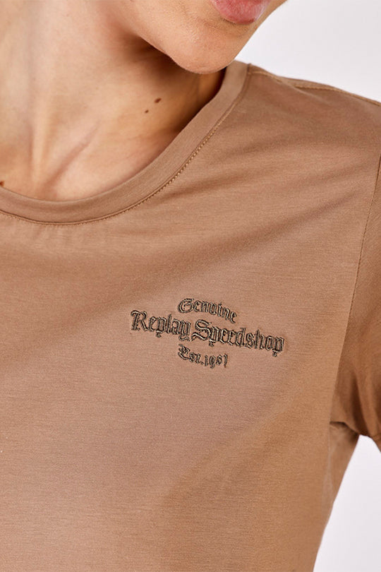 חולצת LYCRA בצבע חום