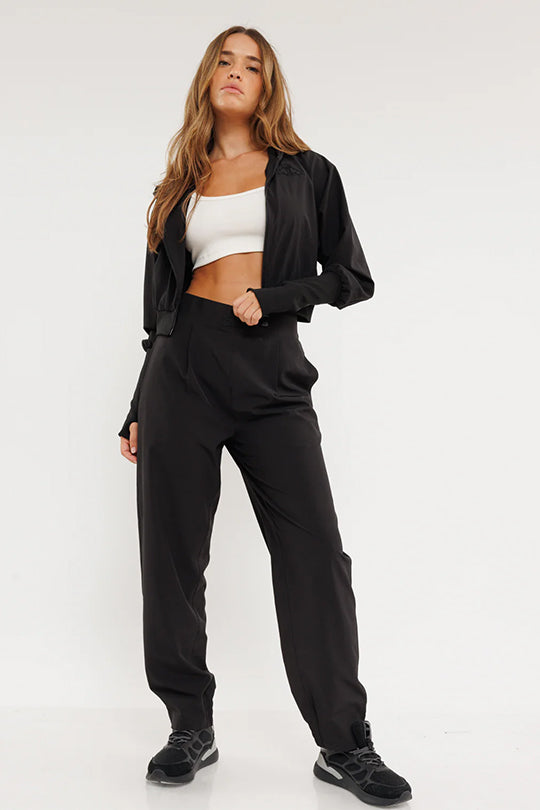 W 4WAY LONG PANTS 25173803P BLACK 99
