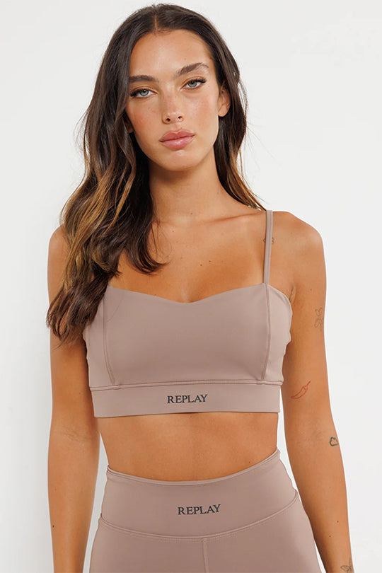 W ACTIVE  BRA TOP 25173810T CAMEL 56