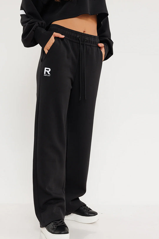 מכנסי טרנינג  בצבע שחור