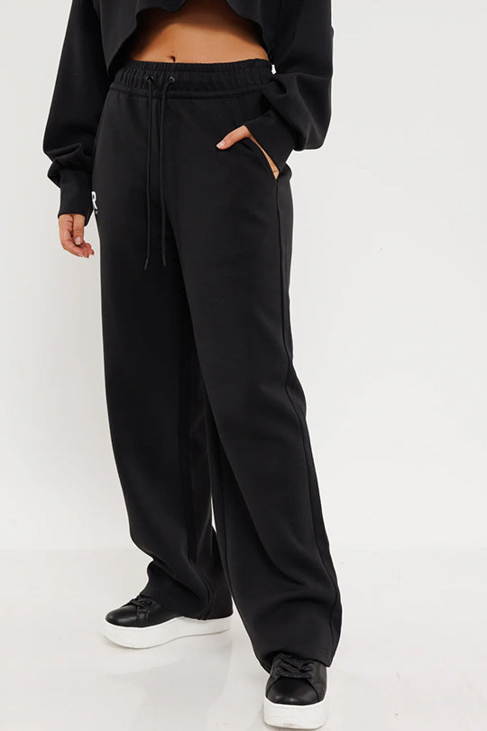 מכנסי טרנינג  בצבע שחור