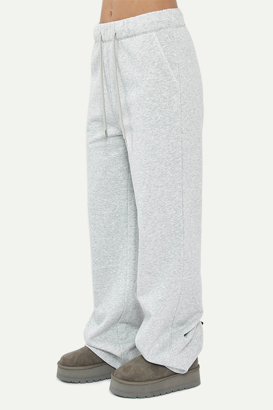 מכנסי טרנינג W CVC בצבע אפור