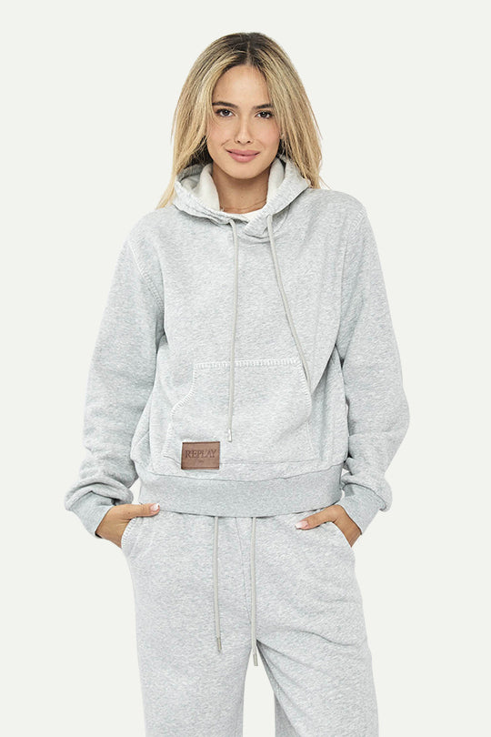 קפוצ’ון W CVC בצבע אפור