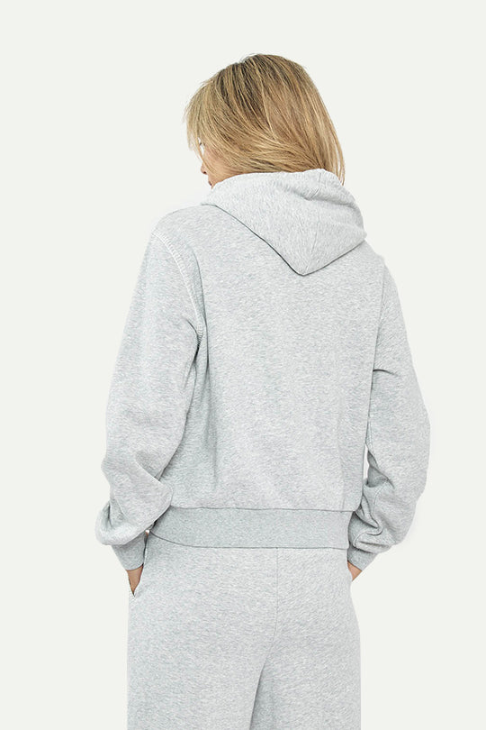 קפוצ’ון W CVC בצבע אפור