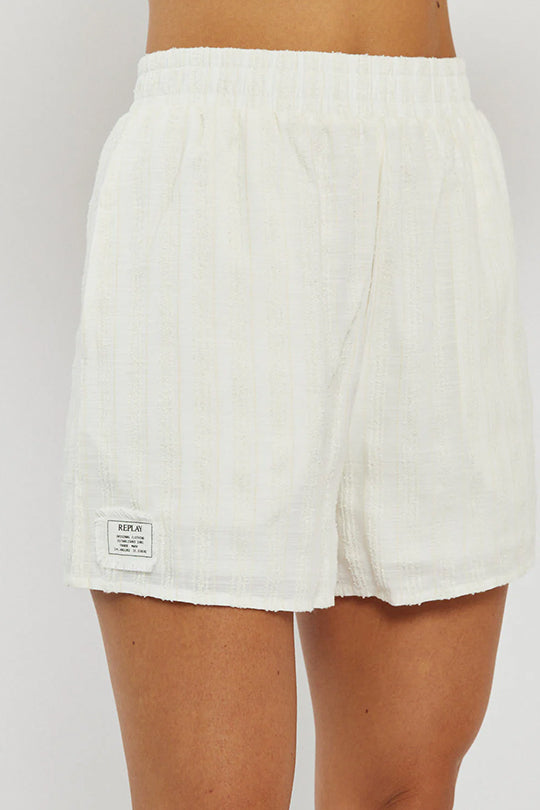 W WOVEN SHORTS 26273842P STONE 01
