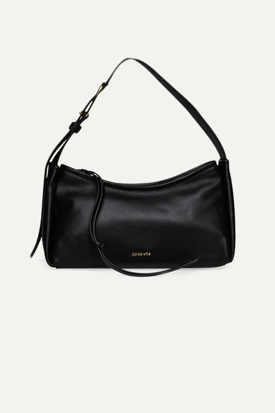 AUDRI BLACK SOFT PEBBLE/SUEDE