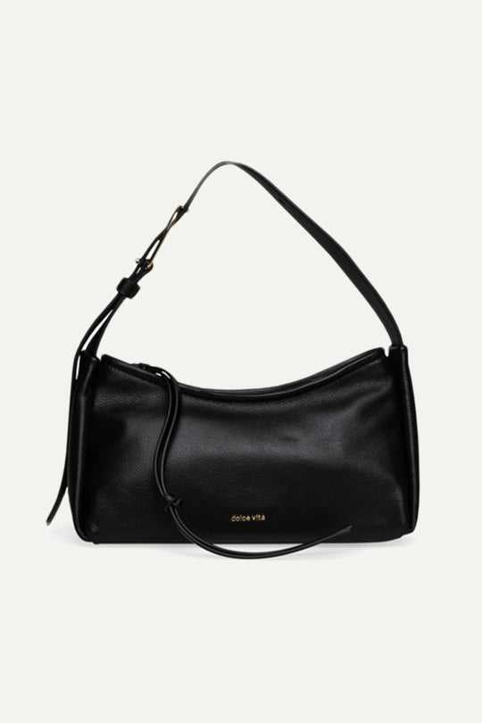 AUDRI BLACK SOFT PEBBLE/SUEDE