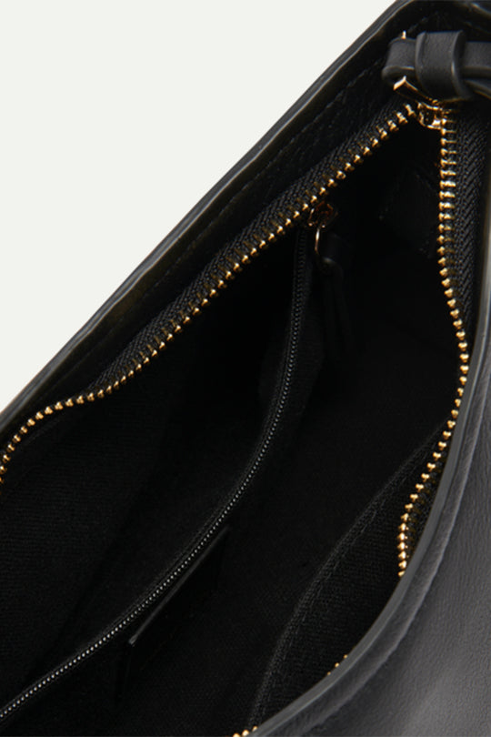 AUDRI BLACK SOFT PEBBLE/SUEDE