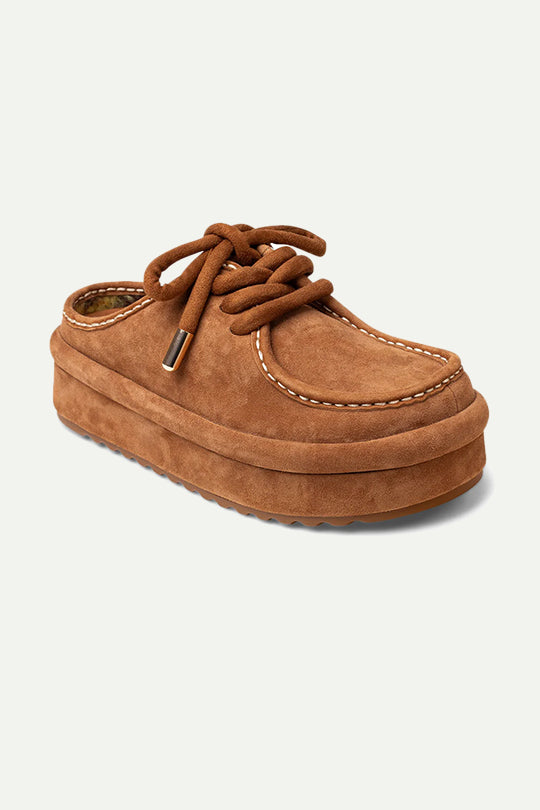 כפכפים סגורים MELVILLE בצבע חום