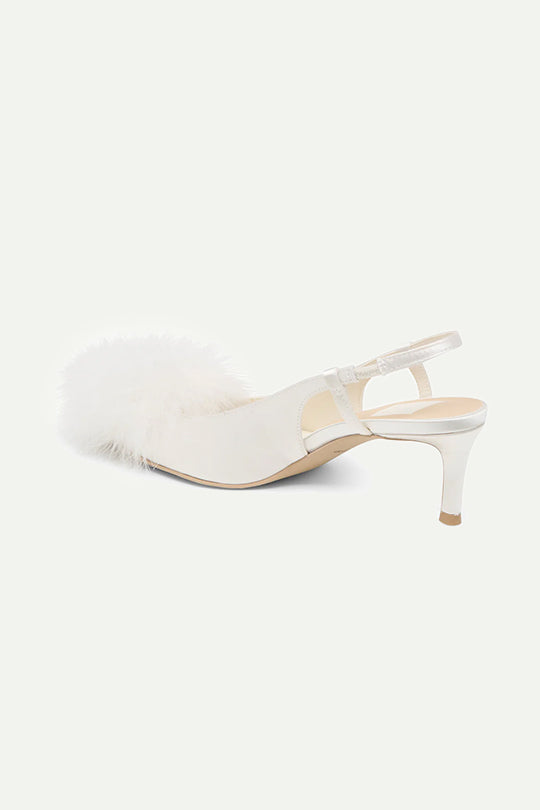 KAMY TRUE WHITE SATIN