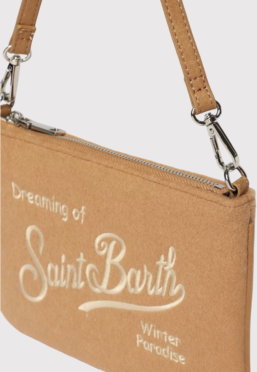 תיק POCHETTE בצבע בז'