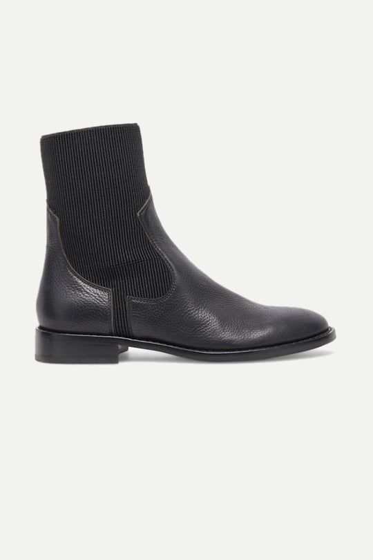 GINEVA BLACK LEATHER