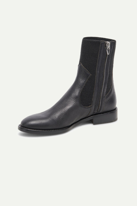 GINEVA BLACK LEATHER
