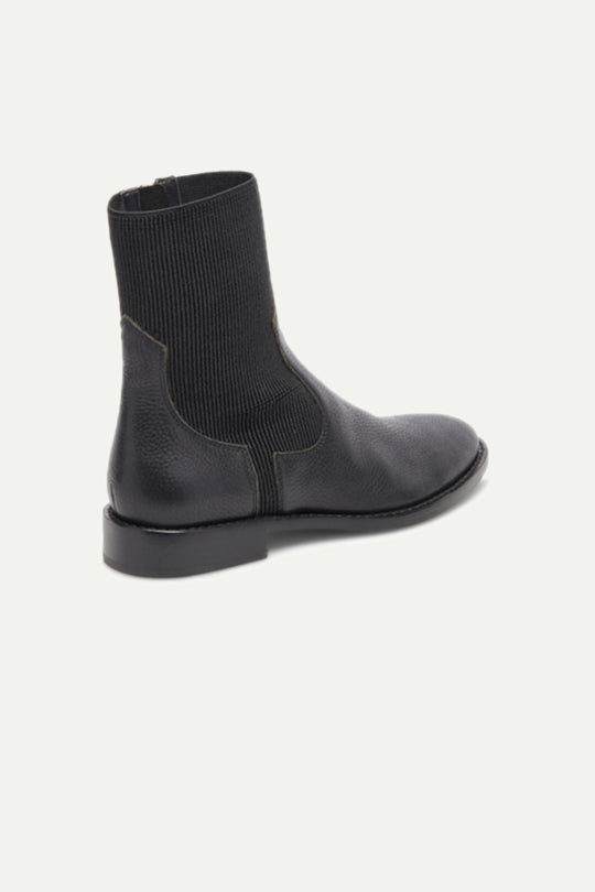 GINEVA BLACK LEATHER