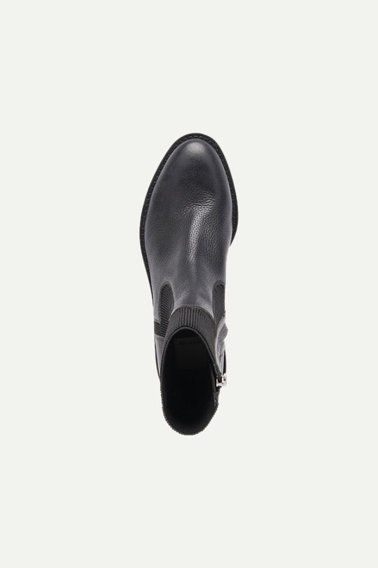 GINEVA BLACK LEATHER