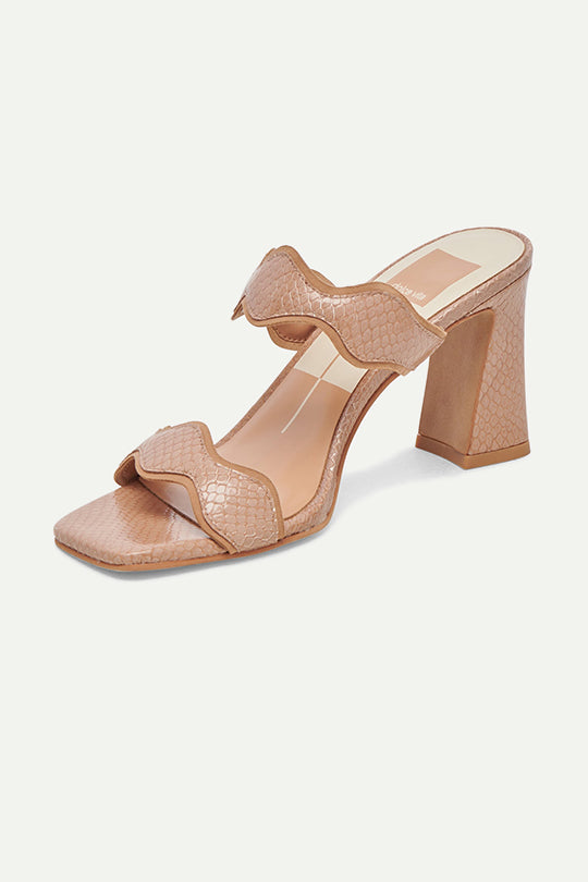ILVA TOFFEE EMBOSSED LEATHER