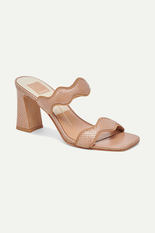 ILVA TOFFEE EMBOSSED LEATHER