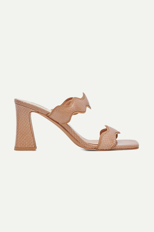 ILVA TOFFEE EMBOSSED LEATHER