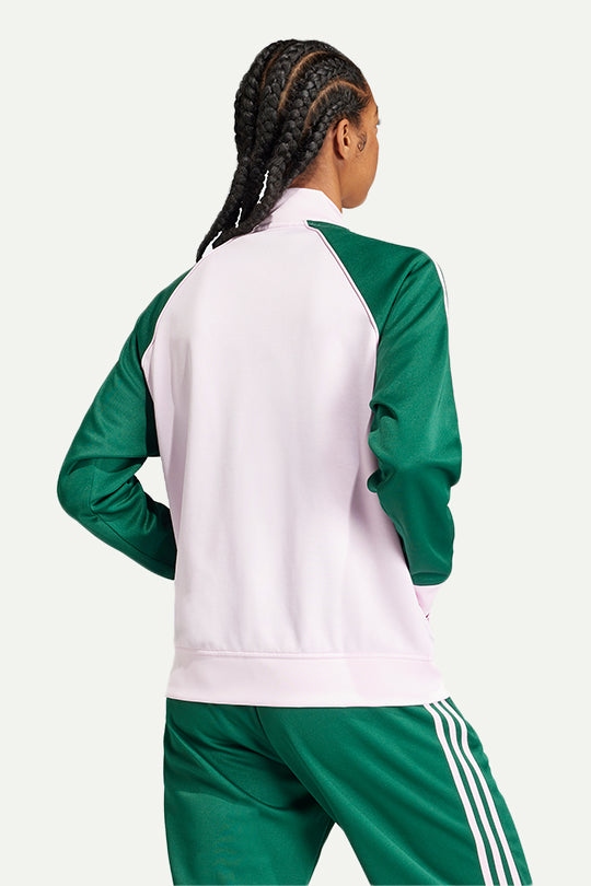 ג'קט Sst Tt Loose בצבע ורוד\ירוק