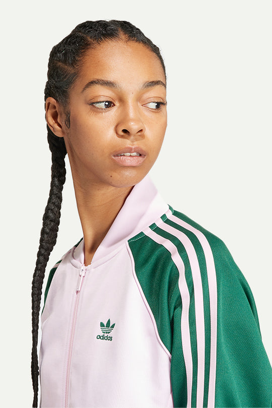 ג'קט Sst Tt Loose בצבע ורוד\ירוק