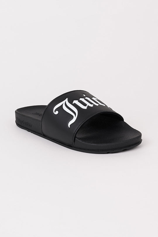 כפכפי סלייד Jelly בצבע שחור