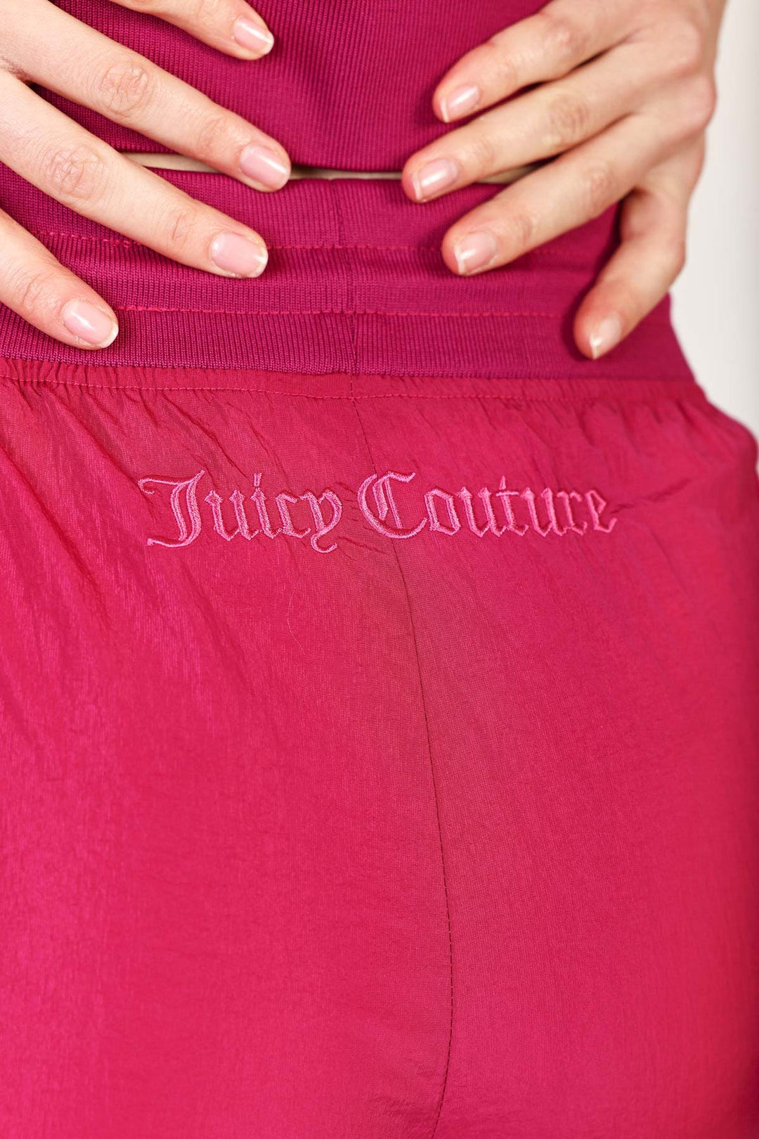 מכנסי טרנינג Judi בצבע ורוד