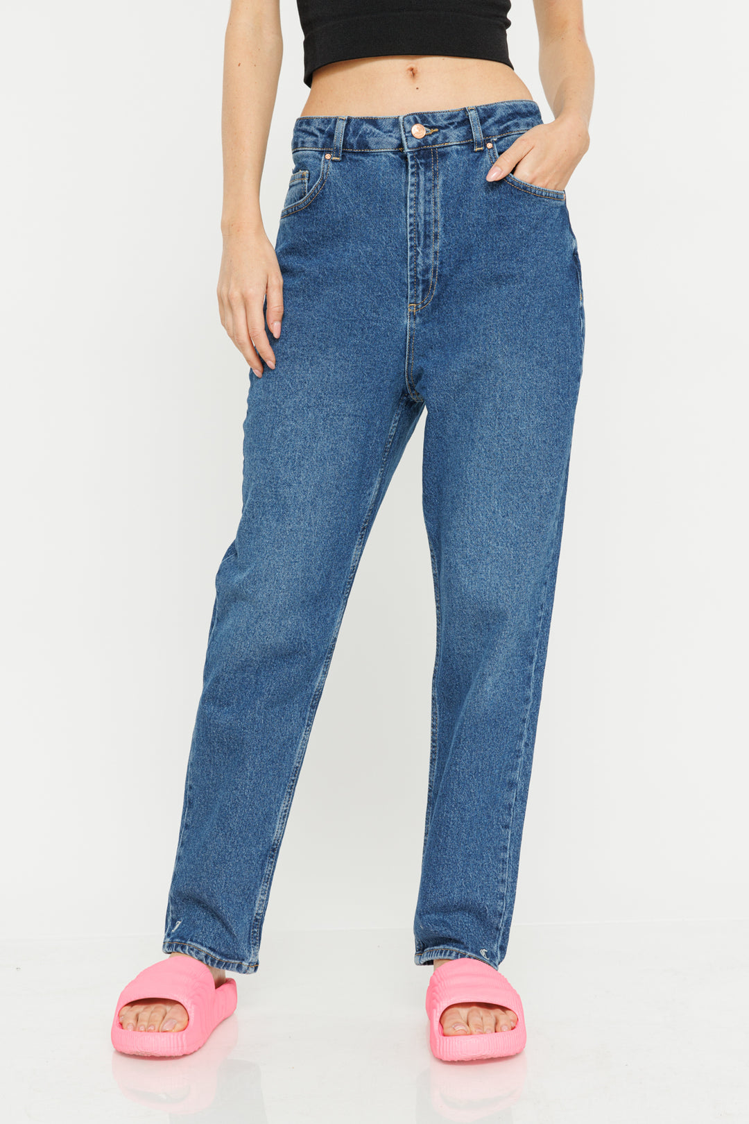 ג'ינס Skinny בצבע כחול