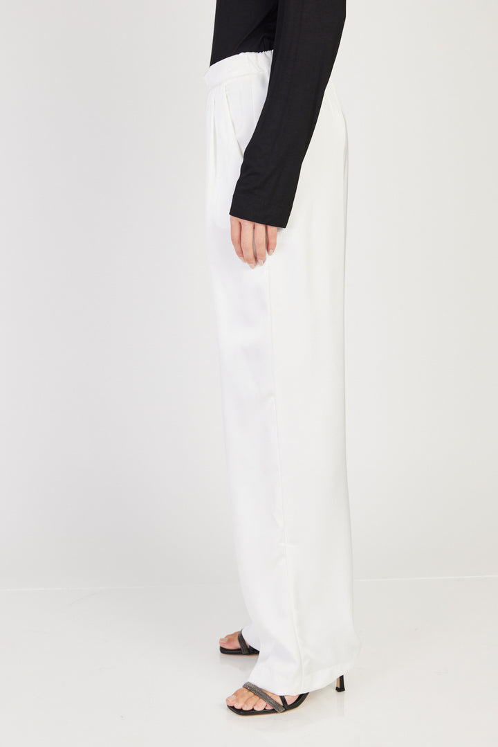 מכנסי Himani בצבע לבן