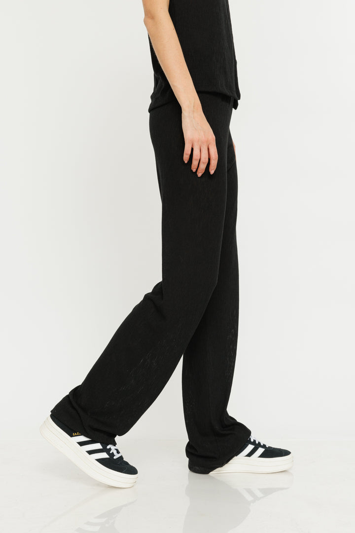 מכנסיים ארוכים Selina בצבע שחור