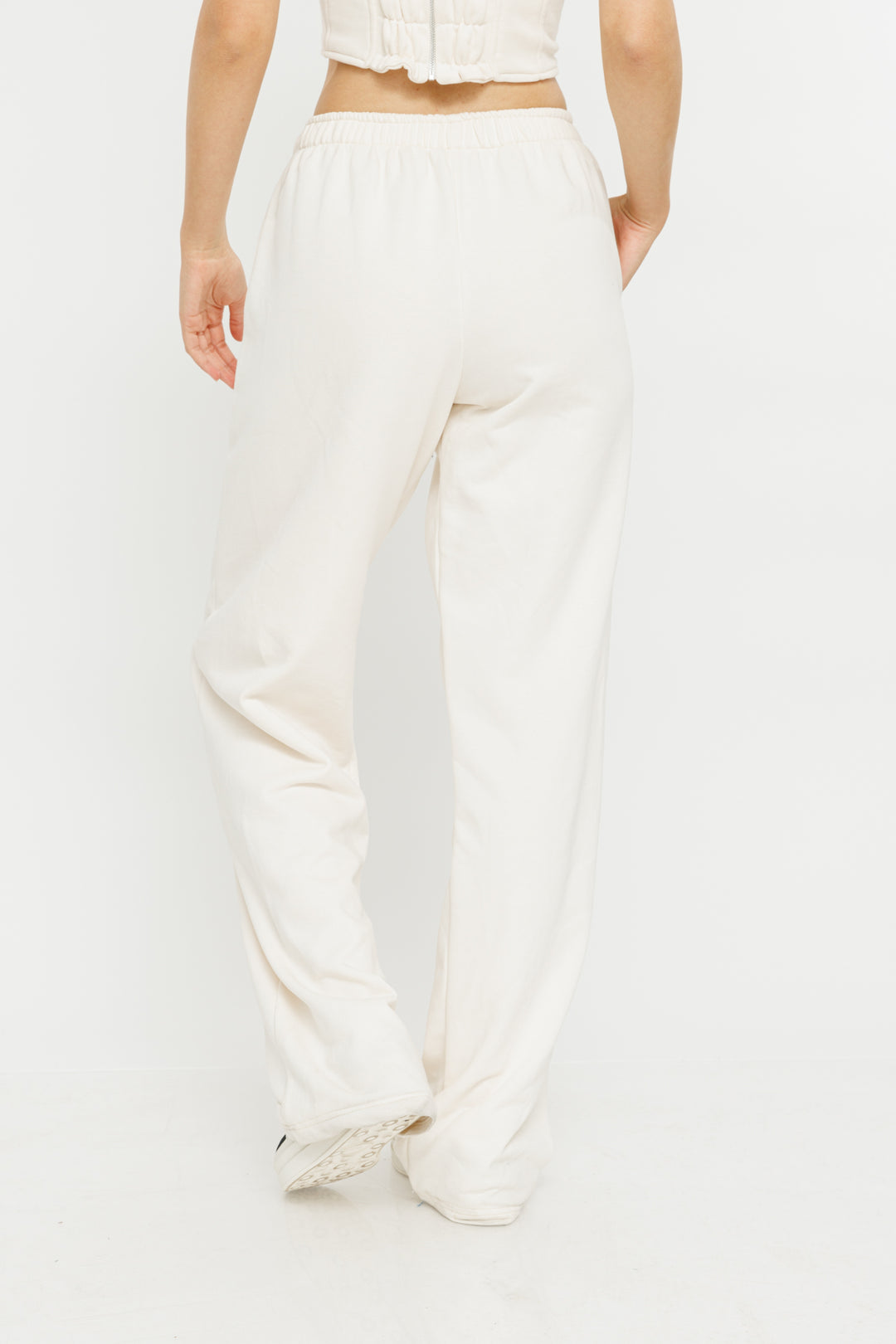 מכנסי טרנינג ארוכים Kimi בצבע לבן