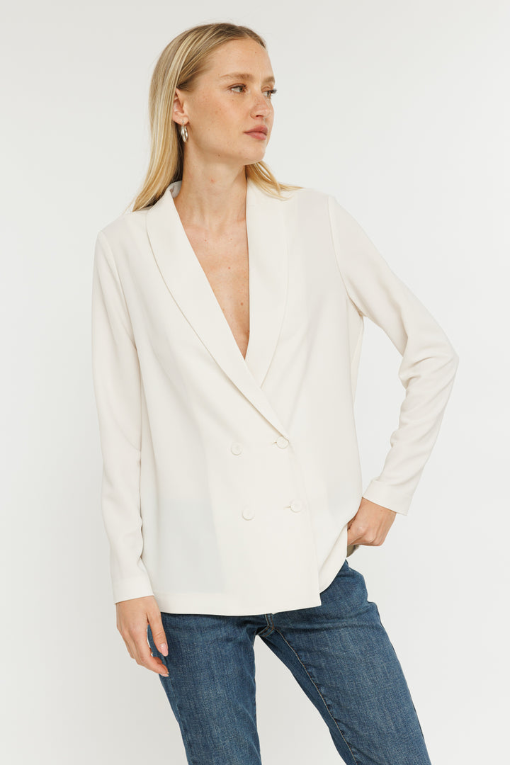 ג'קט בלייזר Kamiko בצבע קרם