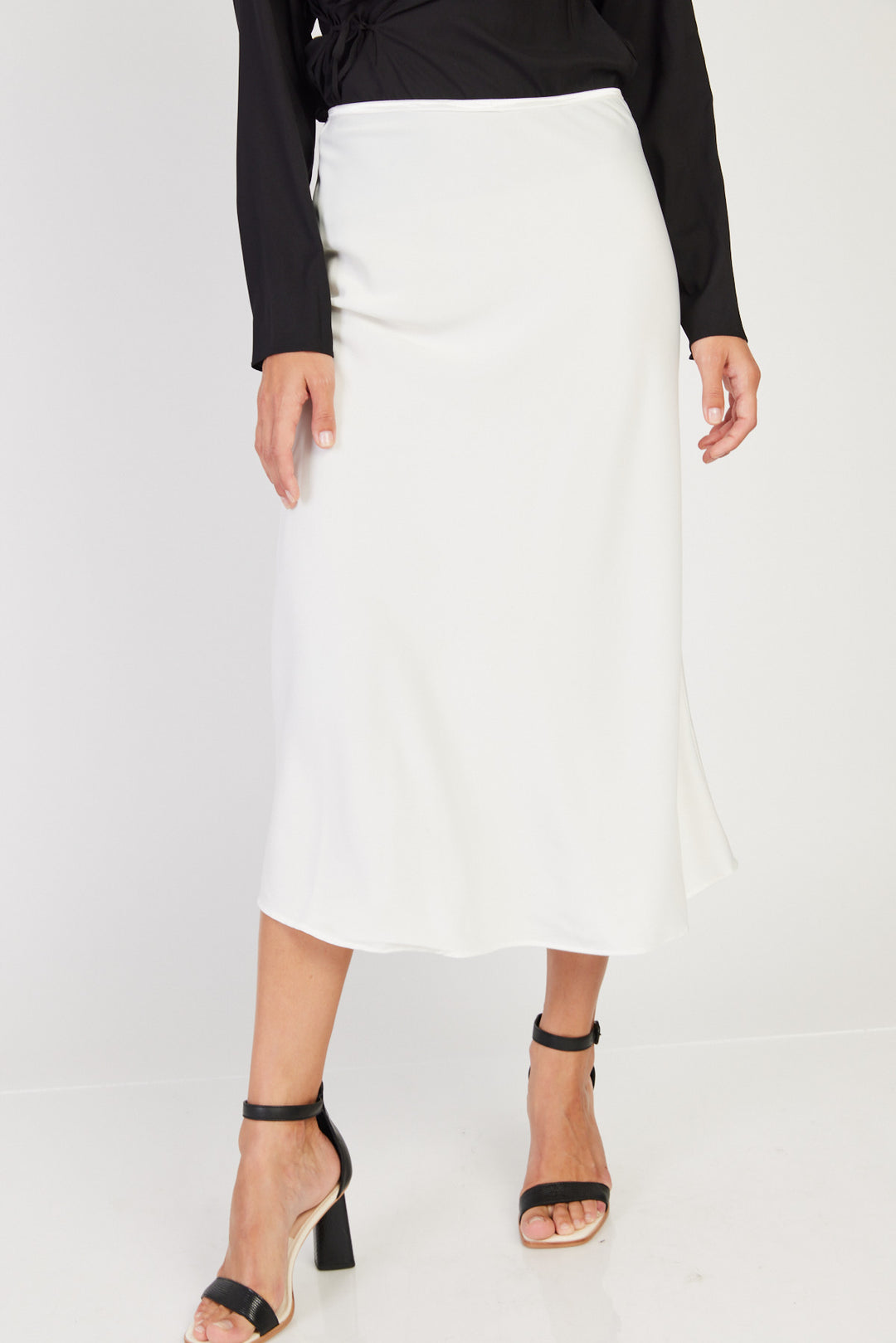 חצאית Blank בצבע לבן