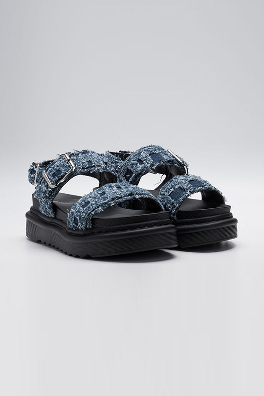 סנדלים לנשים ATLAS DENIM בצבע כחול