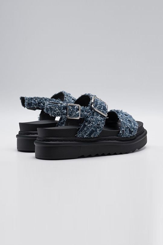 סנדלים לנשים ATLAS DENIM בצבע כחול
