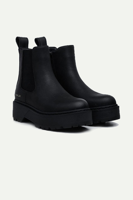 מגפוני LUISA בצבע שחור