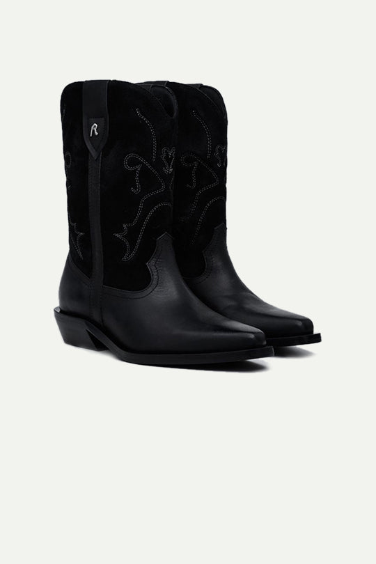 מגפיים VIOLET TEXAN בצבע שחור