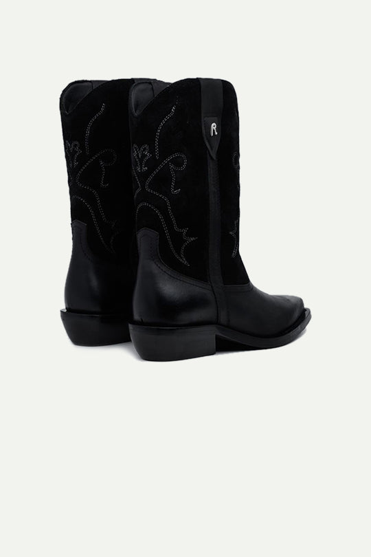 מגפיים VIOLET TEXAN בצבע שחור