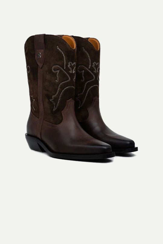 מגפיים VIOLET TEXAN בצבע חום