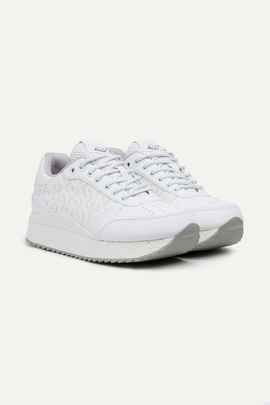 סניקרס לנשים PENNY UNDER בצבע לבן