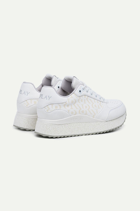 סניקרס לנשים PENNY UNDER בצבע לבן