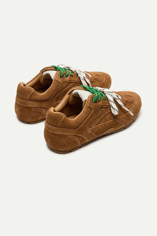 נעלי סניקרס AZIEL בצבע קאמל