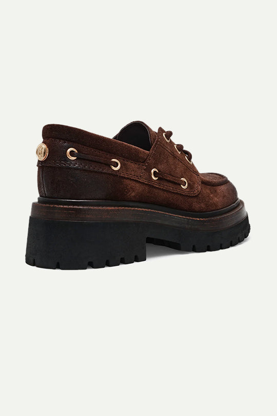 נעלי מוקסין DETROIT בצבע חום