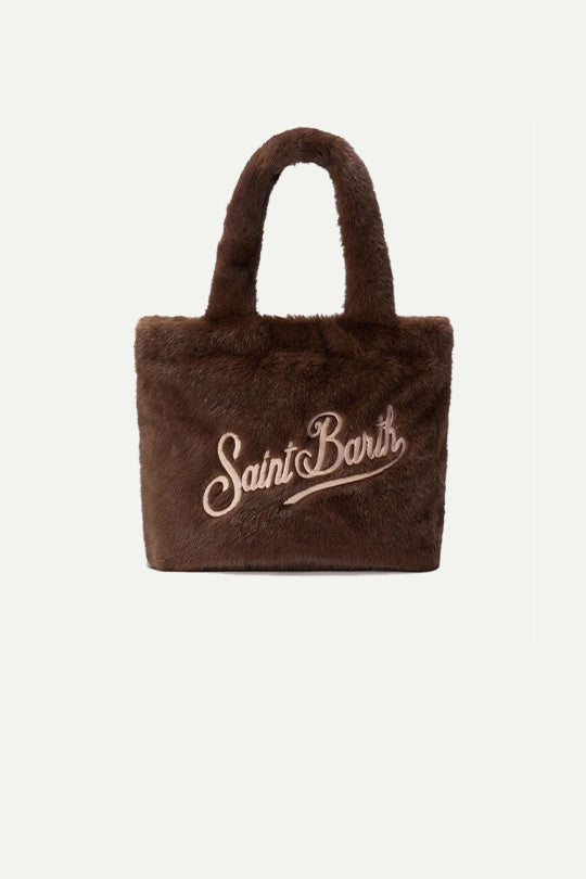 תיק SMALL BAG WITH STRAP בצבע חום