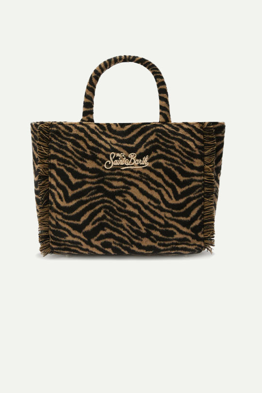 תיק SHOULDER BAG בהדפס זברה