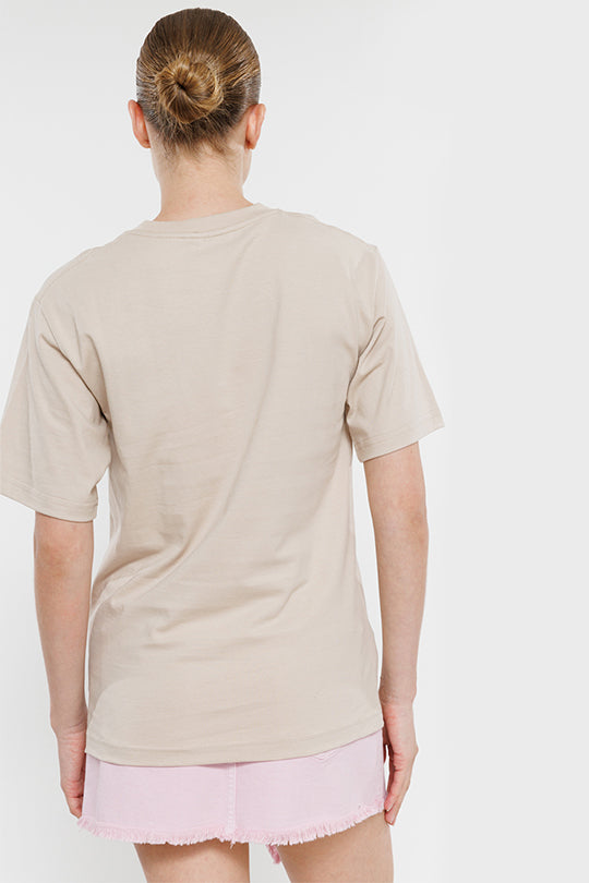 טי שירט קצרה Queena נשים