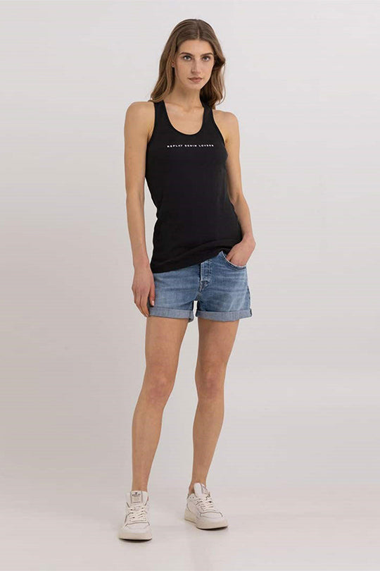 גופיה עם הדפס כיתוב נשים