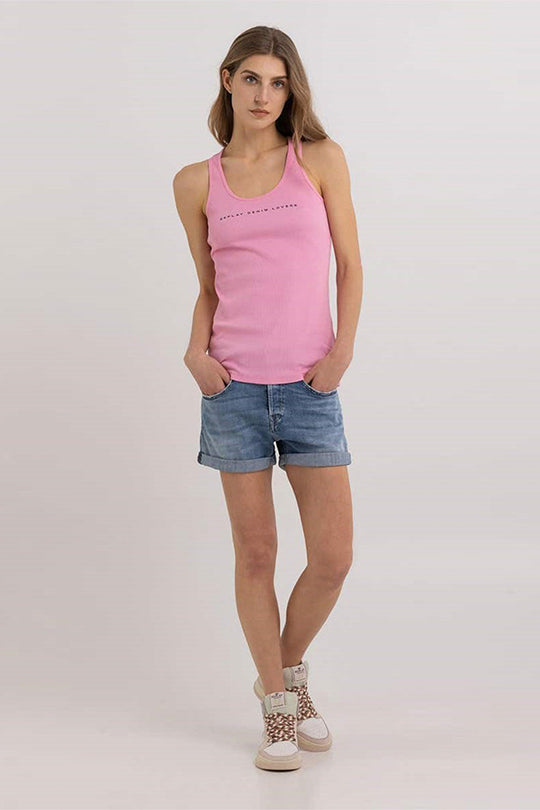 גופיה עם הדפס כיתוב נשים