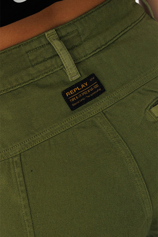 מכנסי קרגו Wide Leg נשים