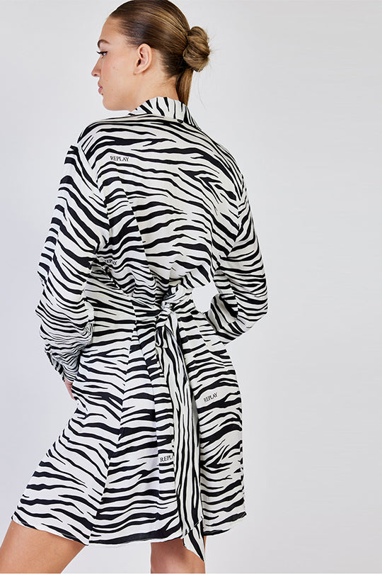שמלת מיני Zebra נשים