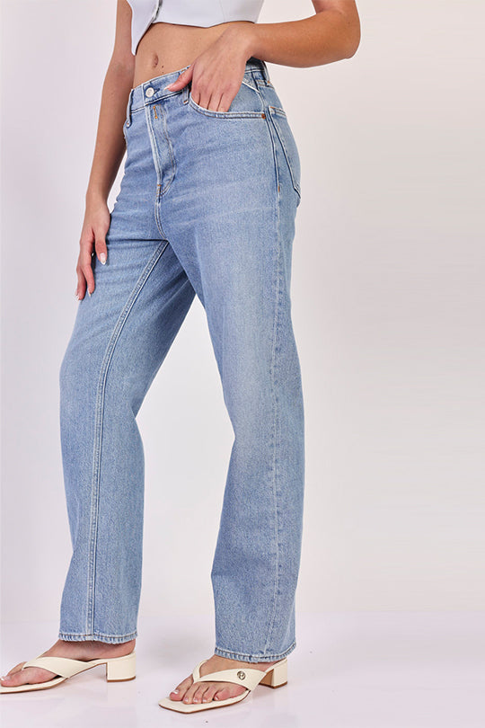 מכנסי ג'ינס JAYLIE Wide Leg Fit נשים